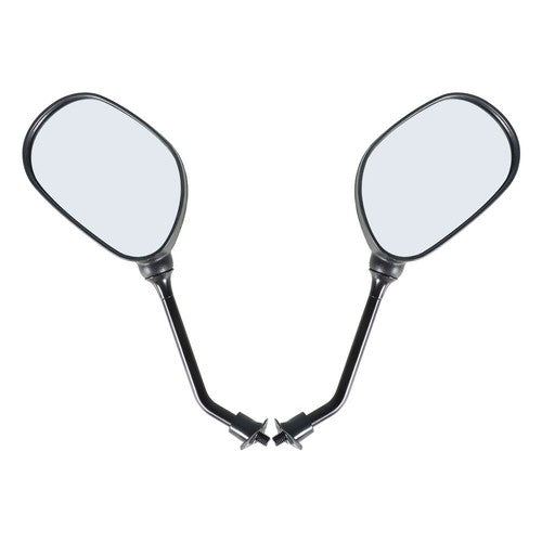 DURAFORCE US For Honda Yamaha ATV Rear View Side Mirrors 7/8" Handlebar Mount New