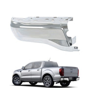 DURAFORCE Brand New For Ford Ranger 2019-2023 Rear Bumper Left Side Face Bar Steel Chrome