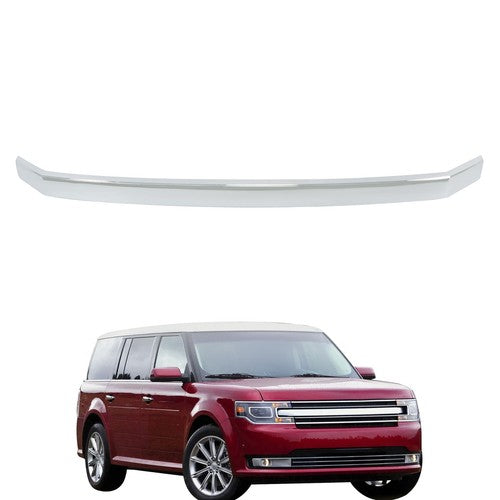 DURAFORCE Chrome Plastic Front Upper Suit For Ford Flex 2013-2019 Grille Molding Insert