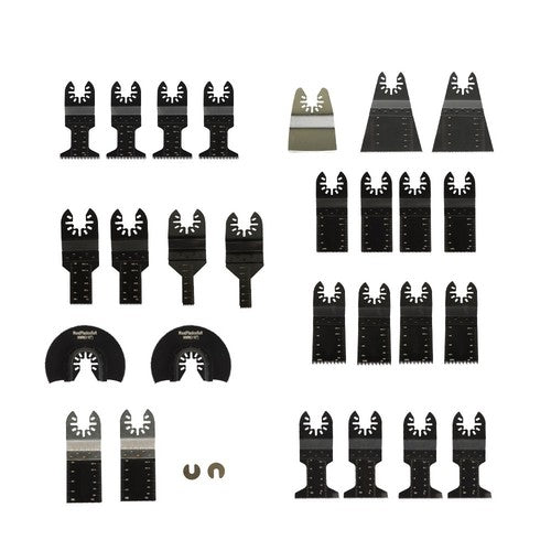 DURAFORCE 29PCS Universal Wood Metal Oscillating Multitool Quick Release Saw Blades New