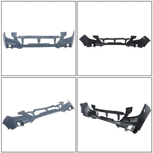 DURAFORCE Plastic Front Upper Bumper 6 Radar Holes 84931967 Fit For 2022-2024 GMC Terrain