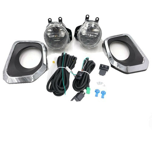 DURAFORCE Fit 2016-2022 Toyota Tacoma SR SR5 Front Halogen Fog Lights Lamps w/Wiring