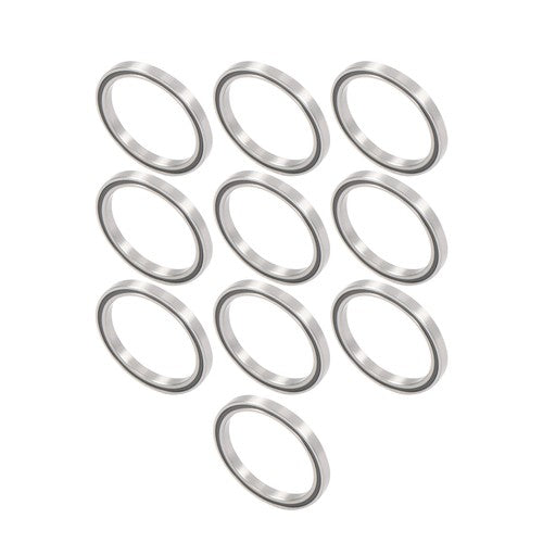 DURAFORCE Pre-Lubricated Deep Groove Ball Bearing 10Pcs 50×62×6mm 6710-2RS Bore Sealed