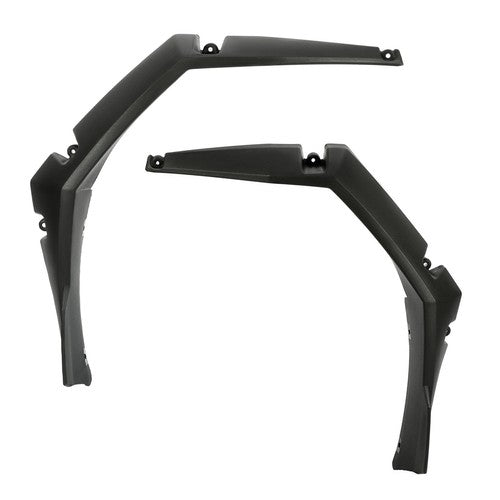 DURAFORCE Front Left Right Side Black Fender Flare for Polaris RZR 800 2009-2017