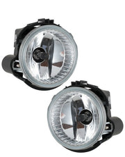 DURAFORCE For Subaru Forester 2009 2010 2011-2013 Front Bumper Clear Lens Fog Lights Lamps