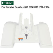 DURAFORCE NEW For Yamaha Banshee 1987-2006 WHITE Rear Fender Plastic Body