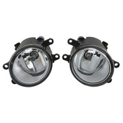 DURAFORCE For Toyota Highlander 2018-2019 Front Bumper Fog Lights Pair LH&RH+Upper Grille