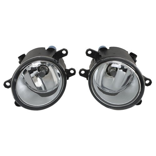 DURAFORCE For Toyota Highlander 2018-2019 Front Bumper Fog Lights Pair LH&RH+Upper Grille