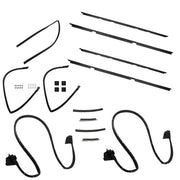 DURAFORCE Suit For GMC Caballero 1978-1987 Door Tailgate Weatherstripping Seal Kit 17 pcs