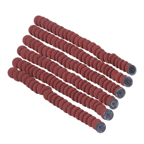 DURAFORCE 150 Pcs 2 Inch Torque Sanding Discs 60 Grit Roll Lock Die Grinder Sanding Discs