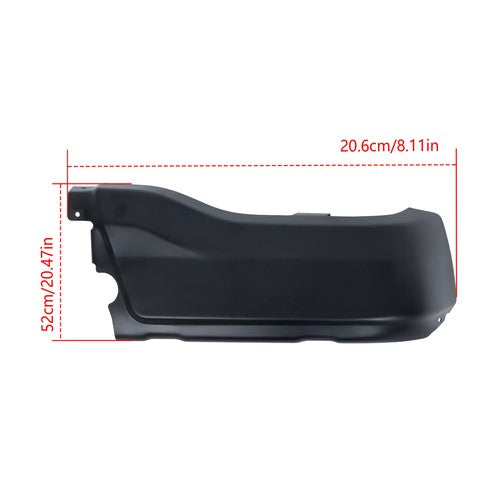 DURAFORCE Fit For Ford Ranger 2019-2023 Black W/O Sensor Holes LH Driver Rear Bumper End