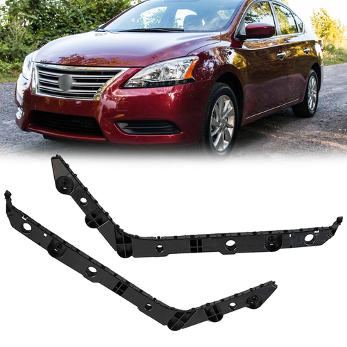 DURAFORCE Rear Bumper Cover Bracket Set Left & Right for 2013-2019 for Nissan Sentra Sedan