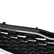 DURAFORCE Fit 2017-2018 Kia Forte Sedan LX SX Chrome Front Upper Grille Grill 86350B0010