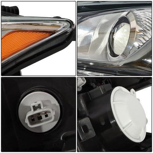 DURAFORCE Left / Driver Side HID Headlight Assembly For Nissan Maxima 2009-2014 Headlamp