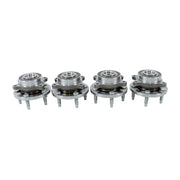 DURAFORCE For Ford Taurus 2013 2014-2017 2018 4PCS Front & Rear Wheel Bearing Hub 513275