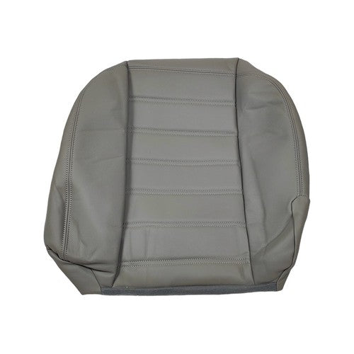 Front Driver Side Bottom Leather Seat Cover Gray for Hummer H2 2003 2007