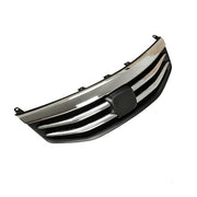 DURAFORCE Front Radiator Bumper Grille Front Upper Chrome Grill for Honda Accord 2011-2012