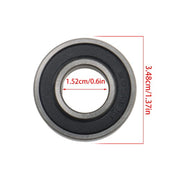 DURAFORCE 99502H Ball Bearing 5/8"x1-3/8"x7/16" 6202-10, 6202 5/8", SC0228 (Qty 10)