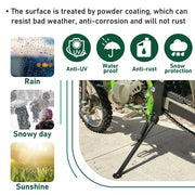 DURAFORCE For KX 65/RM 65 Bolt on kickstand for Kawasaki KX65 dirt bikes 2000-2021
