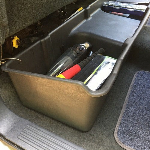 Underseat Storage Box For 1999 2006 Chevy Gmc Silverado Sierra Extended Cab