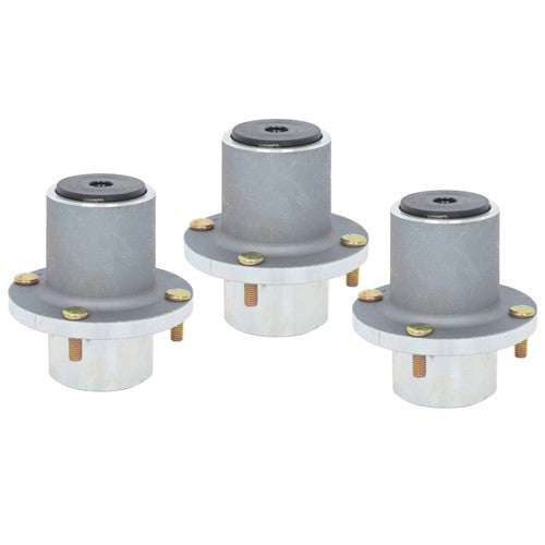 DURAFORCE 125981 605380 3pcs Blade Spindle For Hustler Fastrak Raptor SDX SD 48" 54" 60"