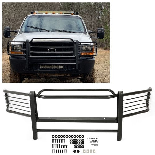 DURAFORCE Steel Grille Grill Brush Headlight Guard for 99-07 Ford F250-F550 Super Duty