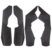 DURAFORCE Fender Flares / Extensions Black Plastic For 2009-2014 Polaris RZR S 800