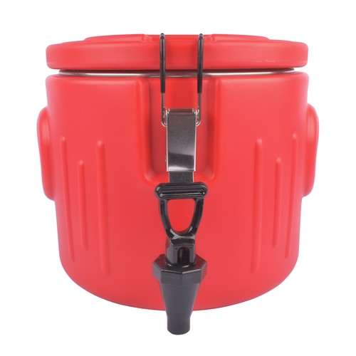 DURAFORCE Insulated Beverage Cooler Portable Water Cooler 2.6 Gallon 304 Stainless Steel