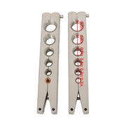DURAFORCE 6 Holes Flaring Tool Kit 45° Tube Flare Tool For 1/4 - 3/4 6-19mm Single Flare