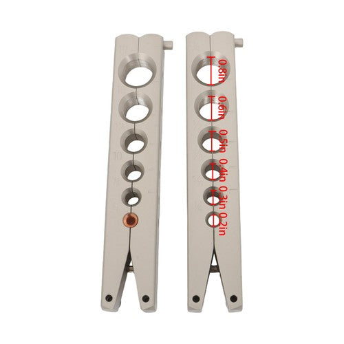 DURAFORCE 6 Holes Flaring Tool Kit 45° Tube Flare Tool For 1/4 - 3/4 6-19mm Single Flare