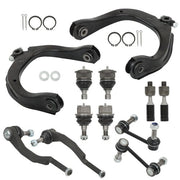 DURAFORCE Front Control Arm Tie Rod Ball Joint 12 Pieces For GMC Envoy 2004 2005 2006 2007