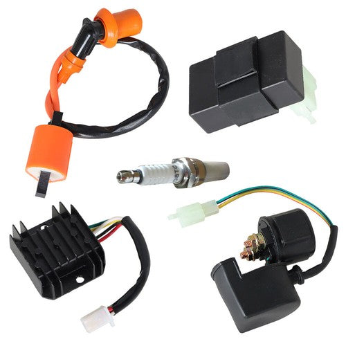 DURAFORCE FOR 150cc 200cc 250cc ATV Racing Ignition Coil CDI Regulator Rectifier Relay