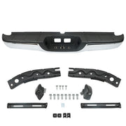 DURAFORCE For Toyota Tundra 2000-2005 2006 Complete Steel Rear Step Bumper Assembly Chrome
