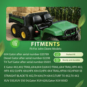 DURAFORCE Seats For John Deere Gator XUV 620i XUV 850D 4X2 HPX TX 4X2 TURF #VG12160