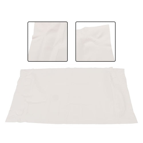 DURAFORCE Front Seat Covers Protector Cushion White Fits For Club Car Precedent Golf Cart