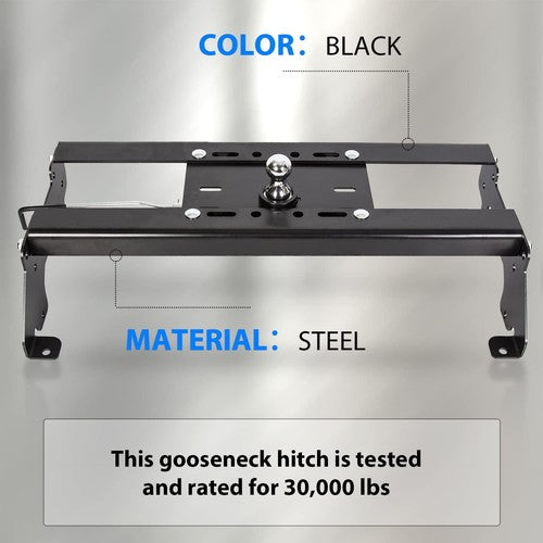 Underbed Gooseneck Trailer Hitch Kit for Dodge Ram 1500 2500 3500HD 2003 2012
