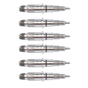 DURAFORCE 6PCS Fuel Injectors For Komatsu PC200-8 Cummins QSB6.7 QSB5.9 0445120231 5263262