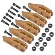 DURAFORCE 6684447 Skid Steer Bucket Unitooth Trenching Bucket Teeth for 5/8" Bucket Lip