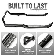 DURAFORCE Rock Guard With Step For 2018-2023 Polaris Ranger XP 1000 CMV Pro XD #2882530