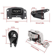 DURAFORCE 4pcs Motor & Trans Mounts Set A4402 A4404 A4405 A4418 For Mazda 3 2.0L 2004-2009