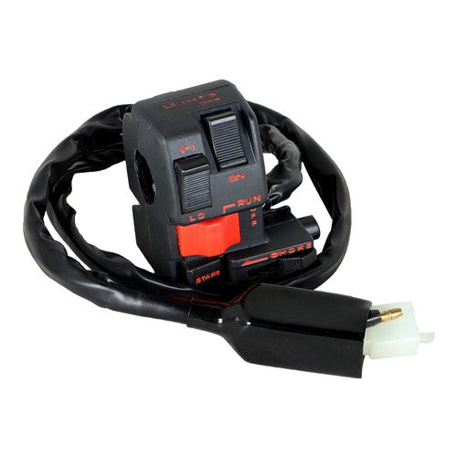 DURAFORCE Handlebar Switch Start Stop Kill Headlight 85-87 For Honda ATC250ES Big Red 250