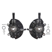 DURAFORCE 2PCS Front Loaded Steering Knuckle & Wheel Bearing Hub For Kia Soul 2014-2016