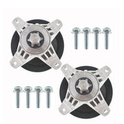 DURAFORCE For Troy Bilt MTD 918-06991 618-06991 2Pcs Spindle Assembly W/Pulley Bolt
