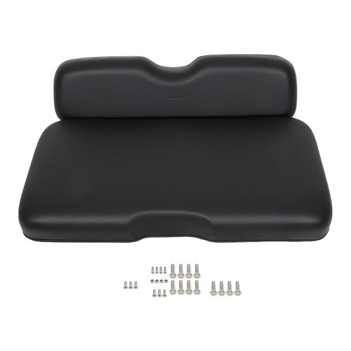 DURAFORCE Golf Black Front Seat Cushion Set For E-Z-GO RXV, Freedom RXV 2008-Up Models