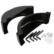 DURAFORCE Plastic Trailer Fenders Fits Single-axle Trailers w/ 13" Diameter Wheels LH & RH