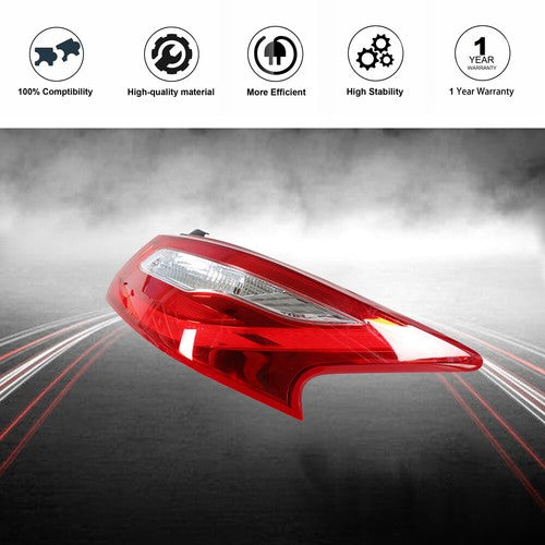 DURAFORCE Rear Right Passenger Side Brake Tail Light For Nissan Altima 16-18 265559HS0A