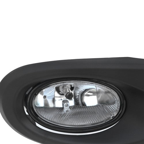DURAFORCE Clear Lens Bumper Fog Lights Lamps w/wiring for 2002-2004 for Acura RSX 2DR