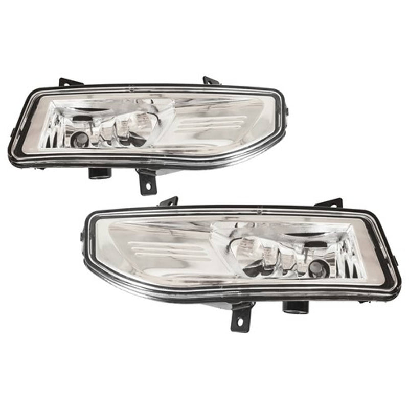 DURAFORCE Pair Fog Light For 2017-2020 Nissan Rogue S SV SL Front Bumper Lamps Left Right