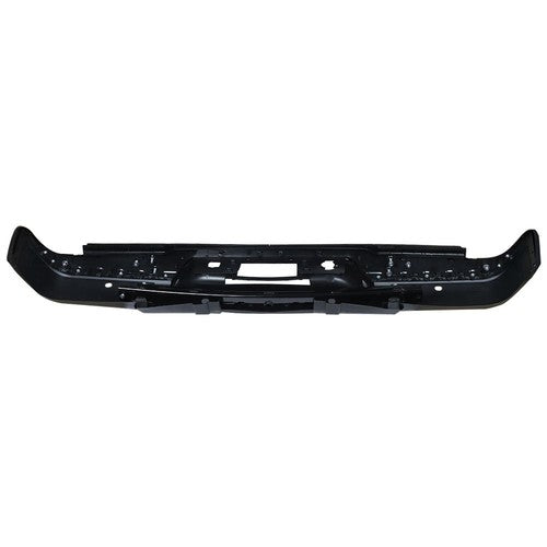 DURAFORCE Rear Step Bumper For 2007-2013 Chevrolet Silverado 1500 Black With Object Sensor
