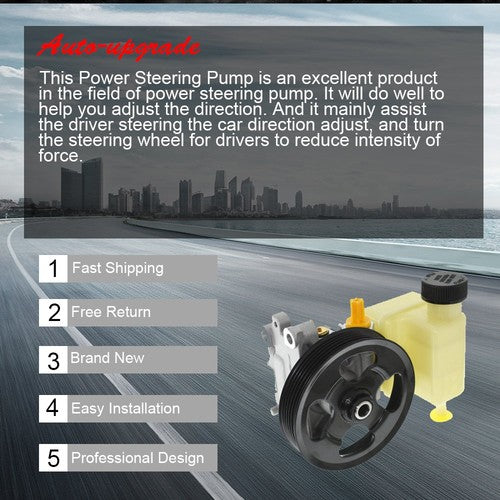 DURAFORCE Power Steering Pump For Mazda Speed 6 2006 2007 2.3L GP9A32600 GP9A32650